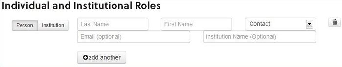 Individual and institutional roles